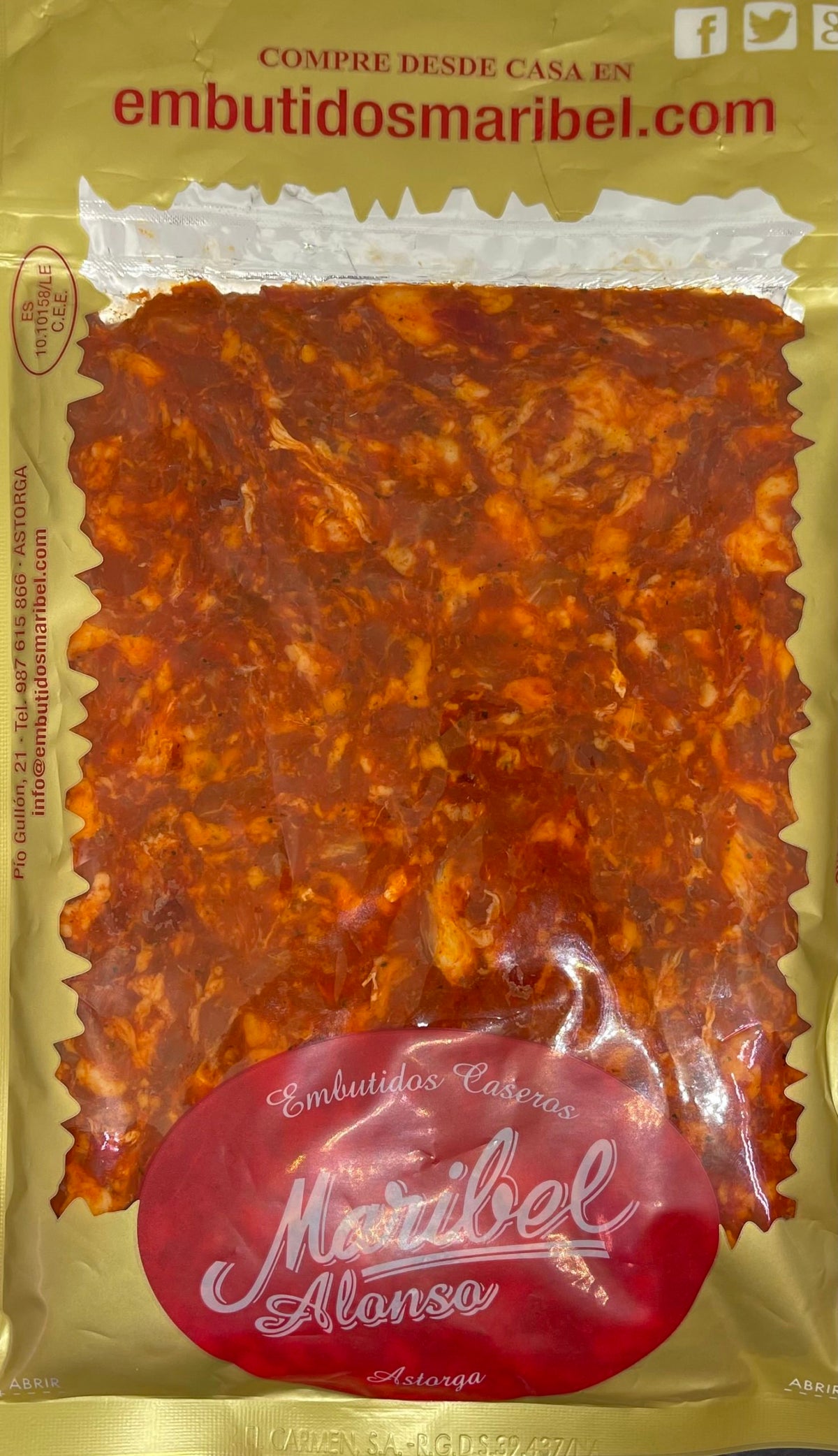 Picadillo (chichos) de Astorga, 500 gr aprox.