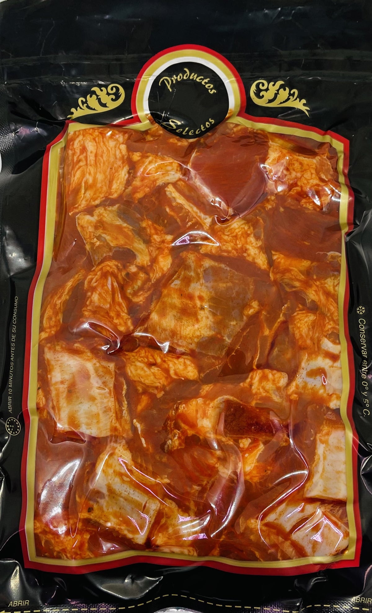 Costilla de cerdo fresca adobada, 500 gr aprox.