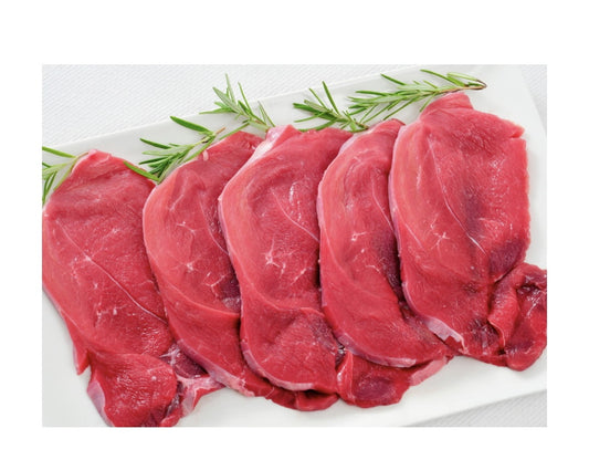 Filetes de ternera de pasto natural. 1 kg aprox.