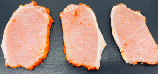 Filetes de Lomo  de cerdo adobado extra, 1 kg aprox.
