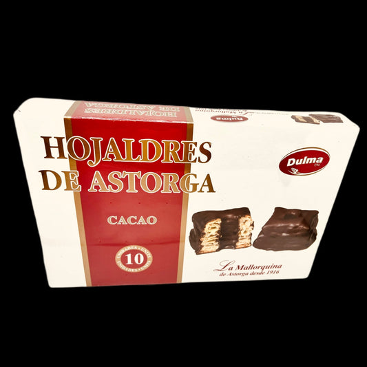 HOJALDRES DE ASTORGA CON CHOCOLATE