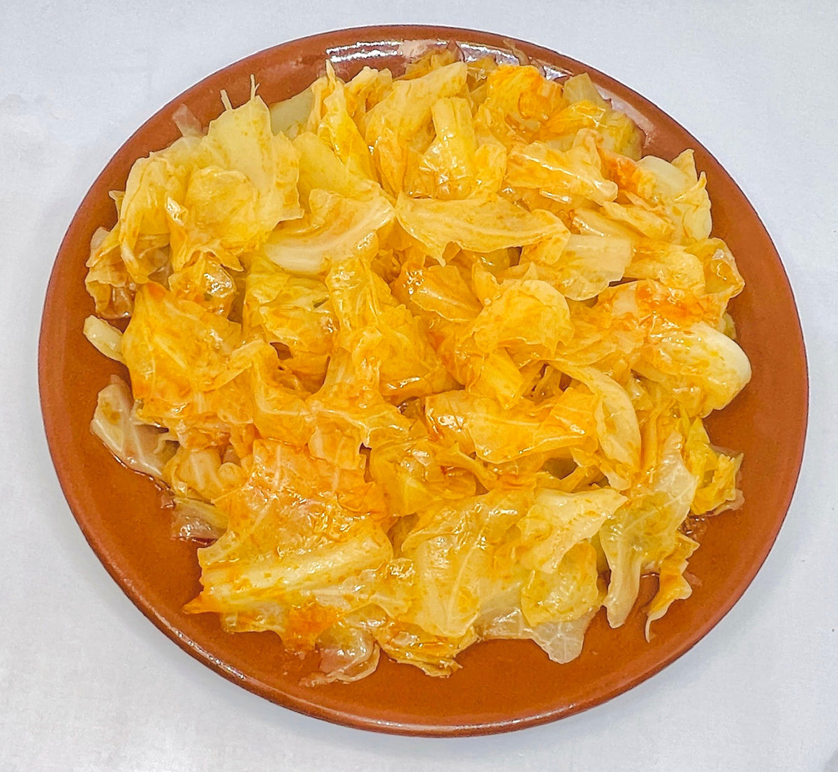 Extra de repollo,  listo para calentar y comer