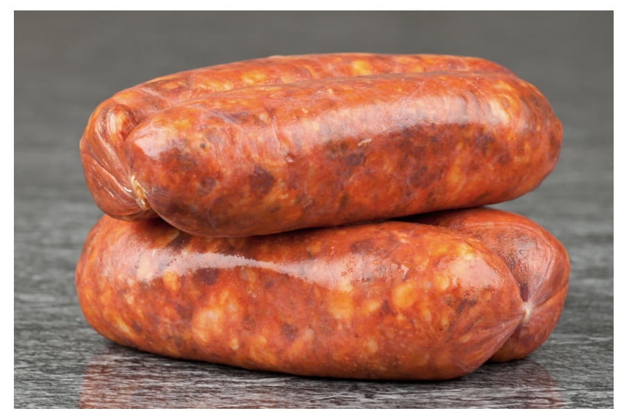 CHORIZOS FRESCOS DULCES O PICANTES, AL VACIO 3 uni