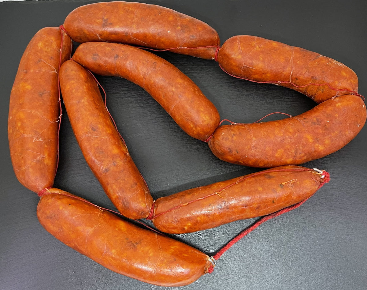 Chorizo fresco de León dulce o picante, 1kg aprox