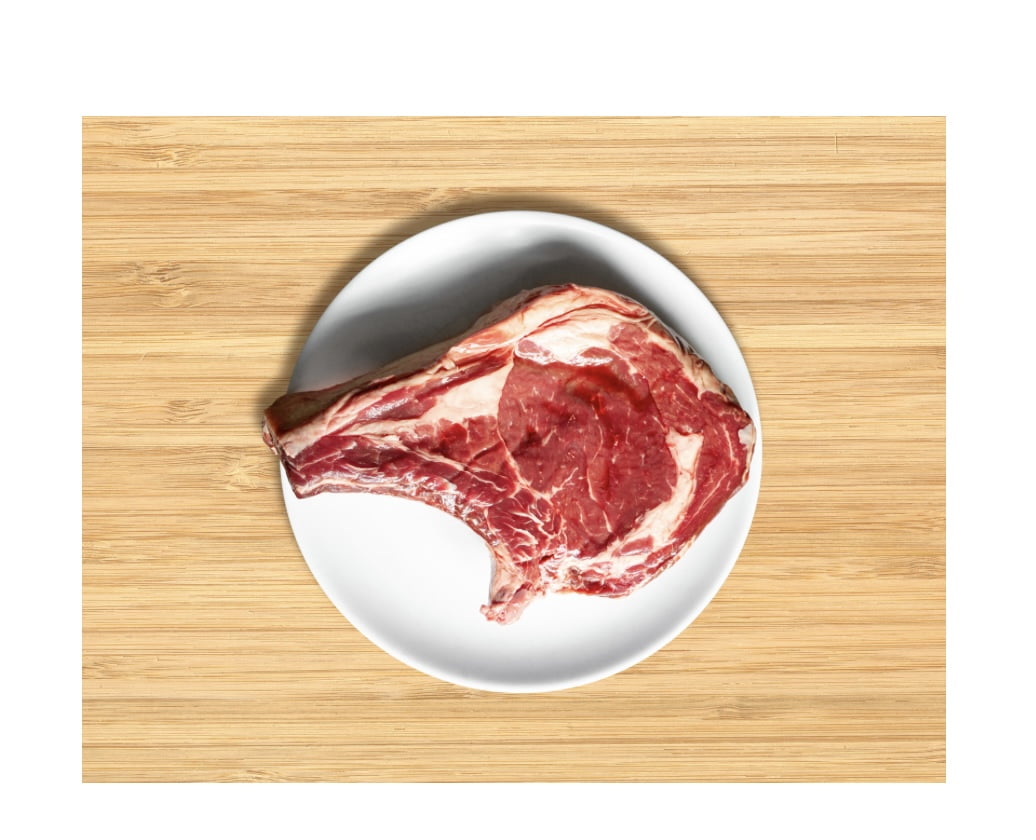 Chuleta de ternera natural. 1 kg
