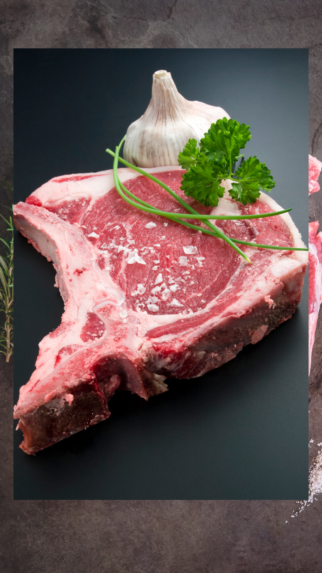 Chuleta de ternera natural. 1 kg