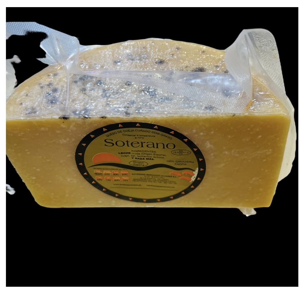 QUESO DE LEÓN SEMICURADO DE OVEJA, 100% GANADERIA PROPIA