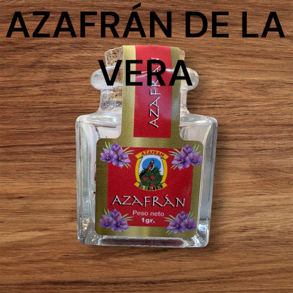 AZAFRAN DE LA VERA. 1gr