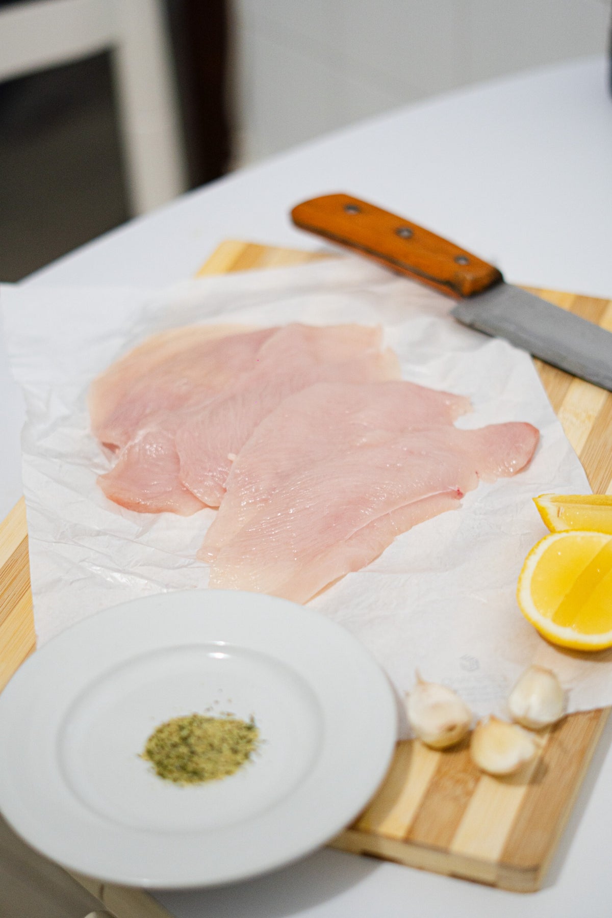 Filetes de pechuga de pollo